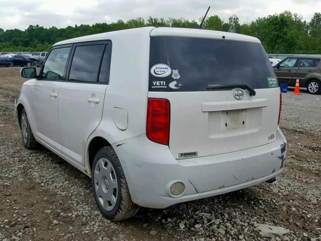 JTLKE50E681053718 - 2008 TOYOTA SCION XB 白色 照片 3