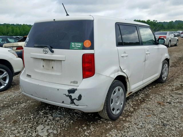 JTLKE50E681053718 - 2008 TOYOTA SCION XB 白色 照片 4