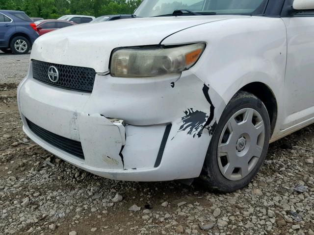 JTLKE50E681053718 - 2008 TOYOTA SCION XB 白色 照片 9