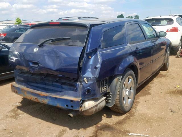 2D4FV47TX6H236794 - 2006 DODGE MAGNUM SE BLUE photo 4