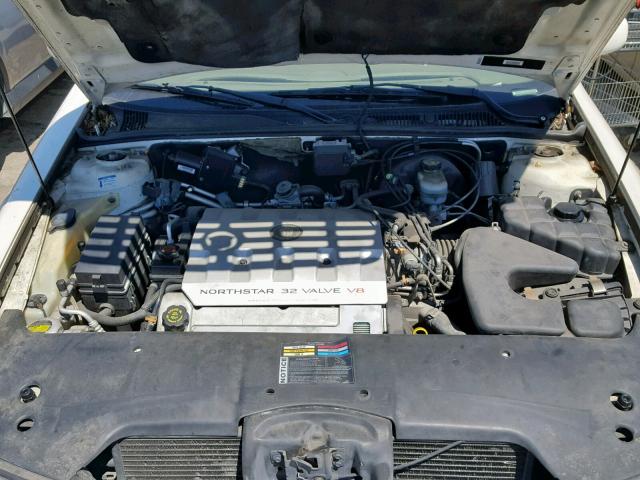 1G6KY5491YU171550 - 2000 CADILLAC SEVILLE ST WHITE photo 7