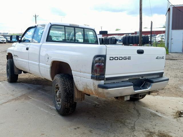 1B7KF23Z7TJ152790 - 1996 DODGE RAM 2500 WHITE photo 3