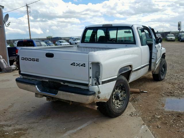 1B7KF23Z7TJ152790 - 1996 DODGE RAM 2500 WHITE photo 4