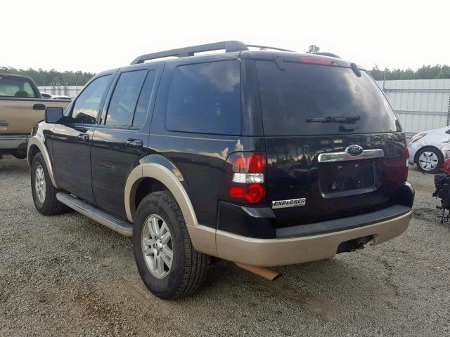 1FMEU64E39UA02166 - 2009 FORD EXPLORER E BLACK photo 3