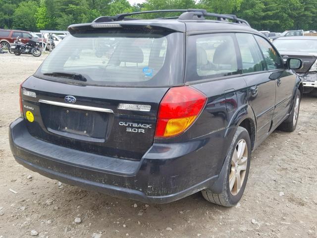 4S4BP85C754350288 - 2005 SUBARU LEGACY OUT BLACK photo 4