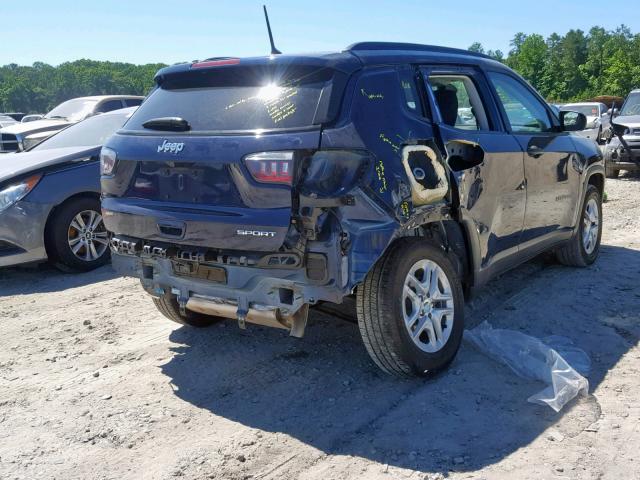 3C4NJCAB2JT102327 - 2018 JEEP COMPASS SP ლურჯი ფოტო 4