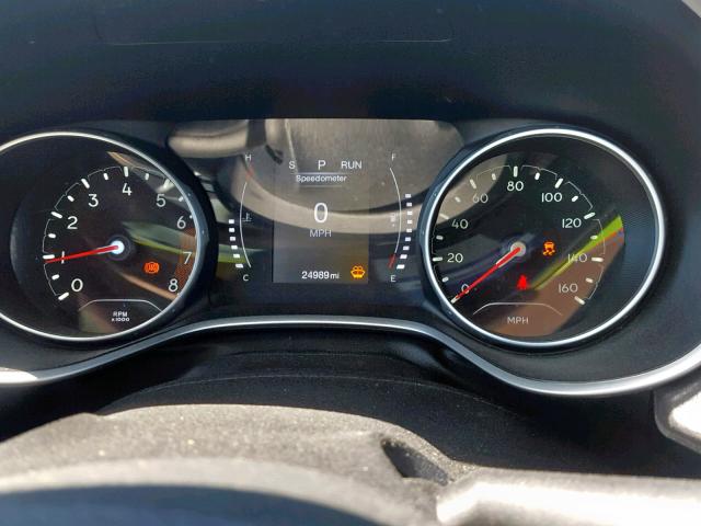 3C4NJCAB2JT102327 - 2018 JEEP COMPASS SP ლურჯი ფოტო 8