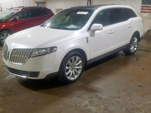 2LMHJ5AR6ABJ19312 - 2010 LINCOLN MKT WHITE photo 2