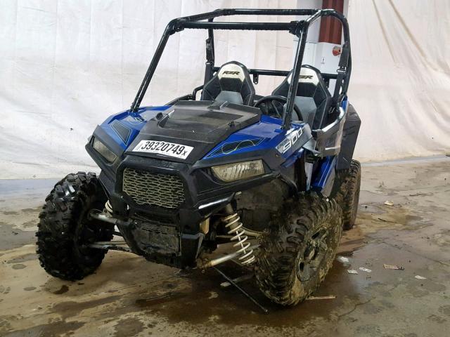 3NSVBA875GH105817 - 2016 POLARIS RZR S 900 BLUE photo 2