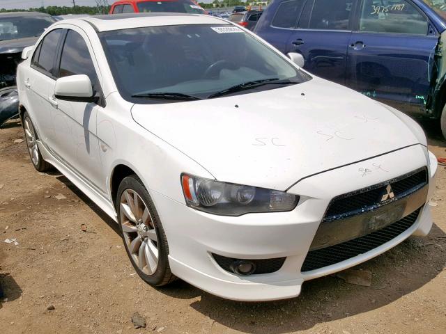 JA3AU86U38U019890 - 2008 MITSUBISHI LANCER GTS WHITE photo 1