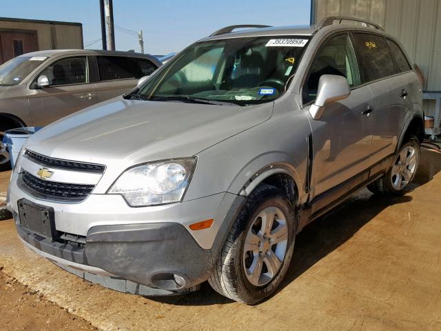 3GNAL2EK9ES626770 - 2014 CHEVROLET CAPTIVA LS 银色 照片 2