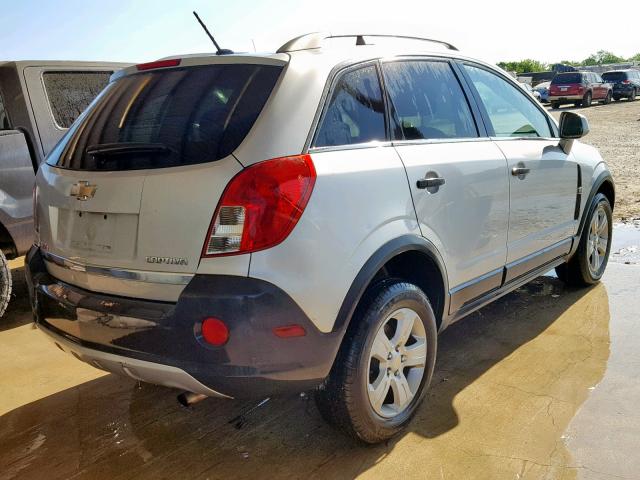 3GNAL2EK9ES626770 - 2014 CHEVROLET CAPTIVA LS 银色 照片 4