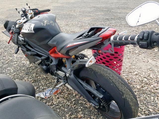 SMTA02YK0FJ694912 - 2015 TRIUMPH MOTORCYCLE DAYTONA 67 BLACK photo 3