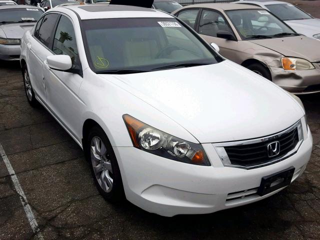 1HGCP26809A094827 - 2009 HONDA ACCORD EXL WHITE photo 1