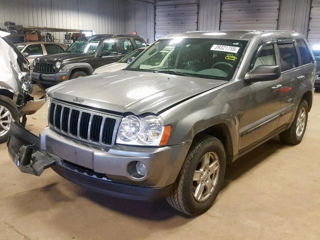 1J8GR48K17C675133 - 2007 JEEP GRAND CHER GRAY photo 2