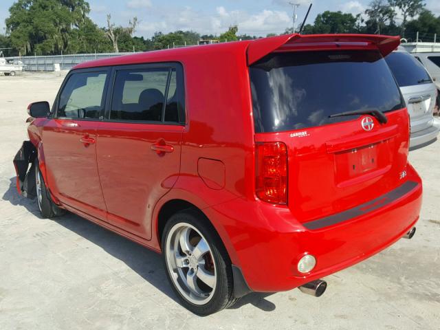 JTLKE50E591097341 - 2009 TOYOTA SCION XB 红色 照片 3