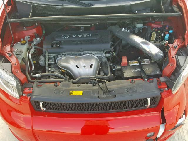 JTLKE50E591097341 - 2009 TOYOTA SCION XB 红色 照片 7