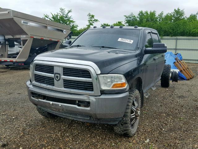 3D73Y4CL2AG193550 - 2010 DODGE RAM 3500 BLACK photo 2