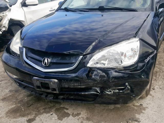 2HHES36851H002187 - 2001 ACURA 1.7EL PREM BLACK photo 9