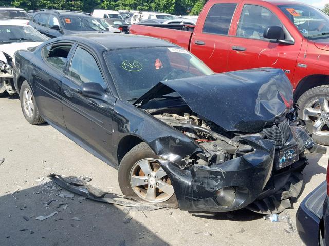 2G2WP552671209145 - 2007 PONTIAC GRAND PRIX BLACK photo 1
