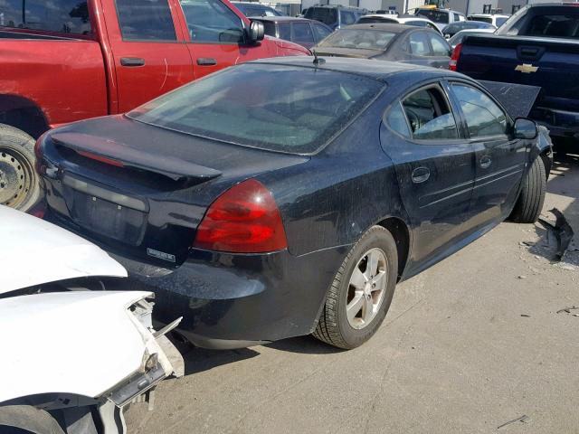 2G2WP552671209145 - 2007 PONTIAC GRAND PRIX BLACK photo 4