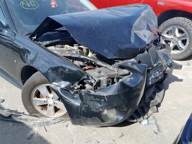 2G2WP552671209145 - 2007 PONTIAC GRAND PRIX BLACK photo 9