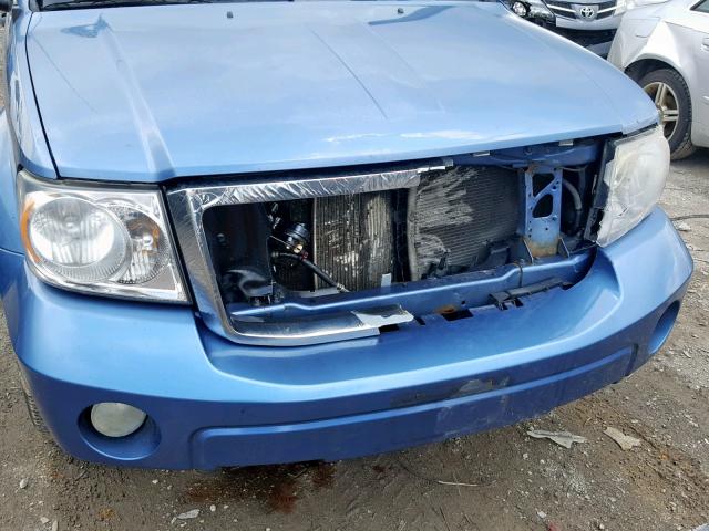 1D8HB48N28F157236 - 2008 DODGE DURANGO SL BLUE photo 9