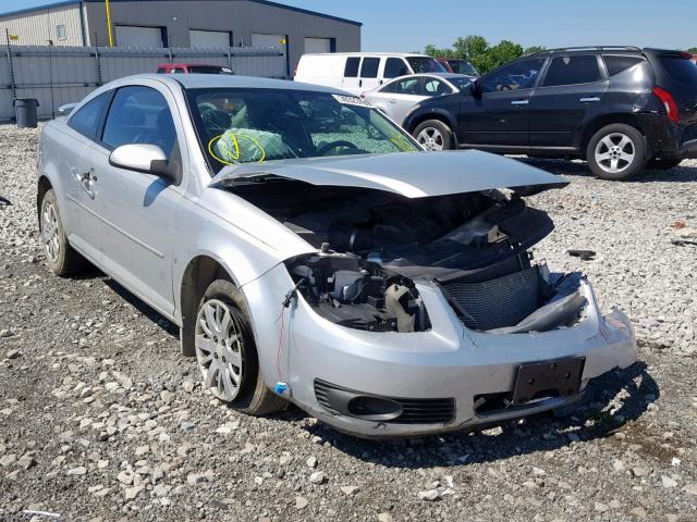 1G1AL18H297152757 - 2009 CHEVROLET COBALT LT SILVER photo 1