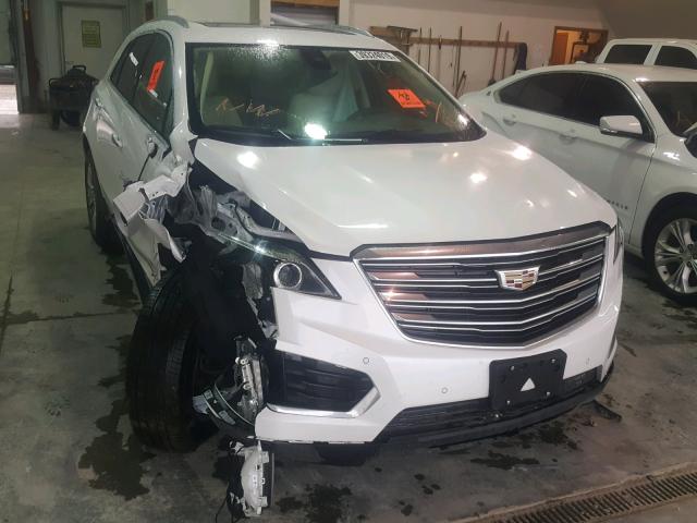 1GYKNDRS4HZ266371 - 2017 CADILLAC XT5 LUXURY WHITE photo 1