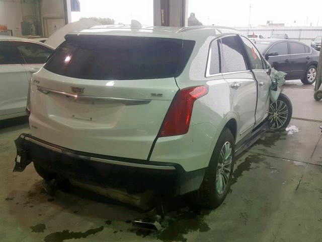 1GYKNDRS4HZ266371 - 2017 CADILLAC XT5 LUXURY WHITE photo 4