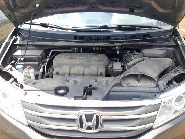 5FNRL5H96DB050164 - 2013 HONDA ODYSSEY TO GRAY photo 7