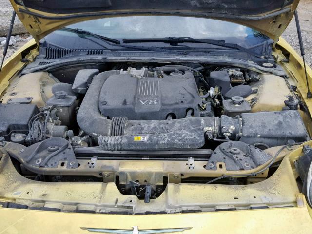 1FAHP60A32Y103448 - 2002 FORD THUNDERBIR YELLOW photo 7