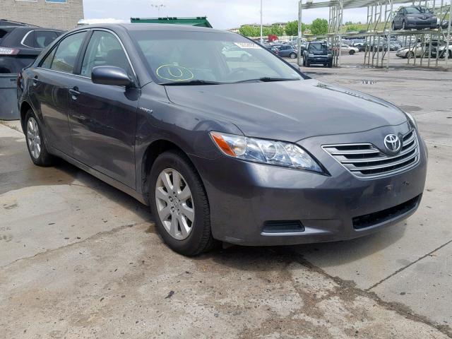 JTNBB46K483046181 - 2008 TOYOTA CAMRY HYBR GRAY photo 1