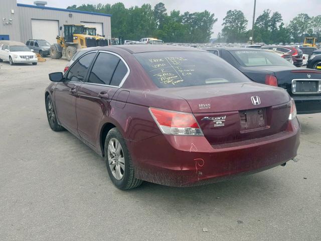 1HGCP26409A089401 - 2009 HONDA ACCORD LXP RED photo 3