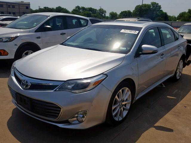 4T1BK1EBXDU027378 - 2013 TOYOTA AVALON BAS SILVER photo 2