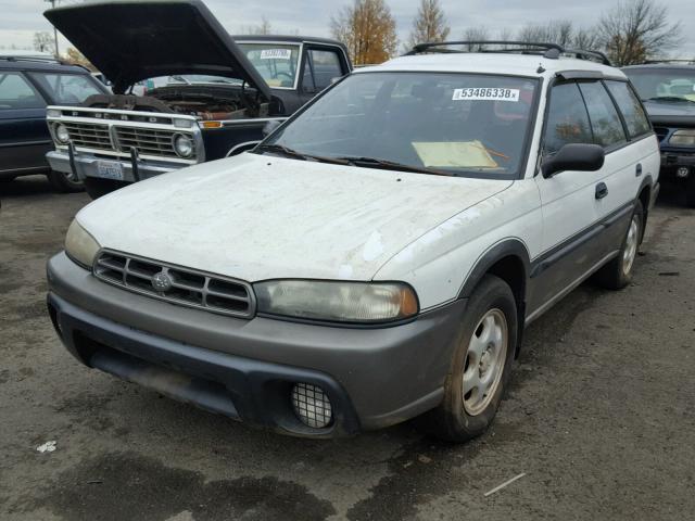 4S3BG4850T6986420 - 1996 SUBARU LEGACY OUT WHITE photo 2