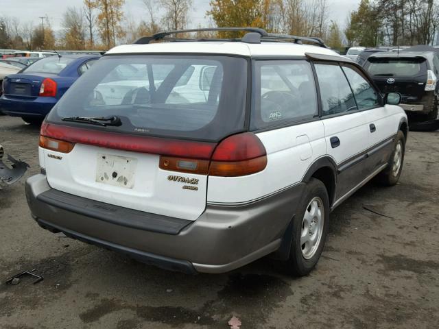 4S3BG4850T6986420 - 1996 SUBARU LEGACY OUT WHITE photo 4