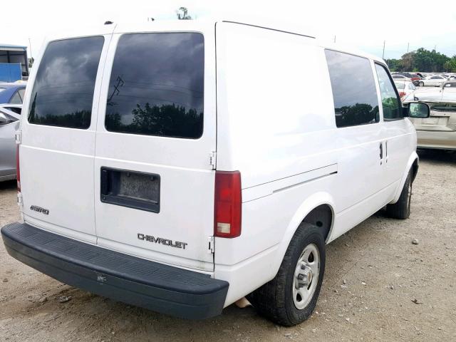 1GCDM19X93B118262 - 2003 CHEVROLET ASTRO WHITE photo 4