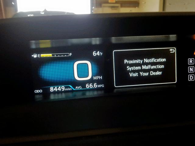 JTDKARFP0J3089812 - 2018 TOYOTA PRIUS PRIM 灰色 照片 8