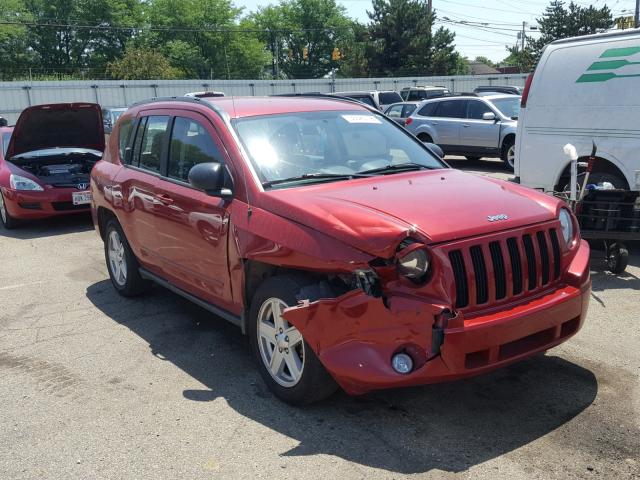 1J4NF4FB9AD629104 - 2010 JEEP COMPASS SP RED photo 1