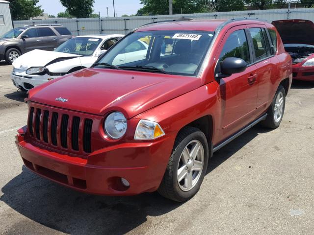 1J4NF4FB9AD629104 - 2010 JEEP COMPASS SP RED photo 2