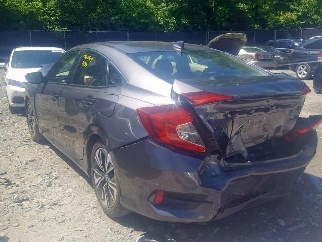 JHMFC1F74JX034185 - 2018 HONDA CIVIC EXL 灰色 照片 3