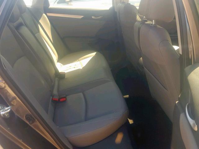 JHMFC1F74JX034185 - 2018 HONDA CIVIC EXL 灰色 照片 6