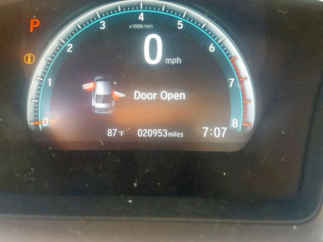 JHMFC1F74JX034185 - 2018 HONDA CIVIC EXL 灰色 照片 8