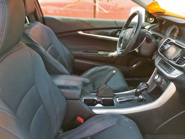 1HGCT2B8XEA007107 - 2014 HONDA ACCORD EXL SILVER photo 5