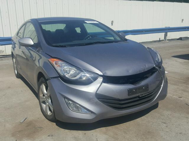 KMHDH6AE1DU012546 - 2013 HYUNDAI ELANTRA CO GRAY photo 1