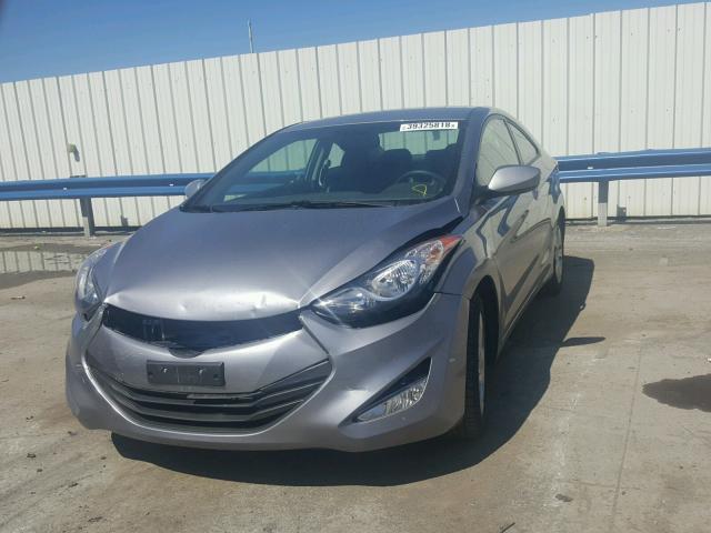 KMHDH6AE1DU012546 - 2013 HYUNDAI ELANTRA CO GRAY photo 2