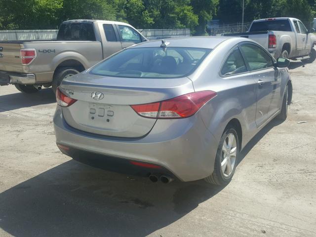 KMHDH6AE1DU012546 - 2013 HYUNDAI ELANTRA CO GRAY photo 4