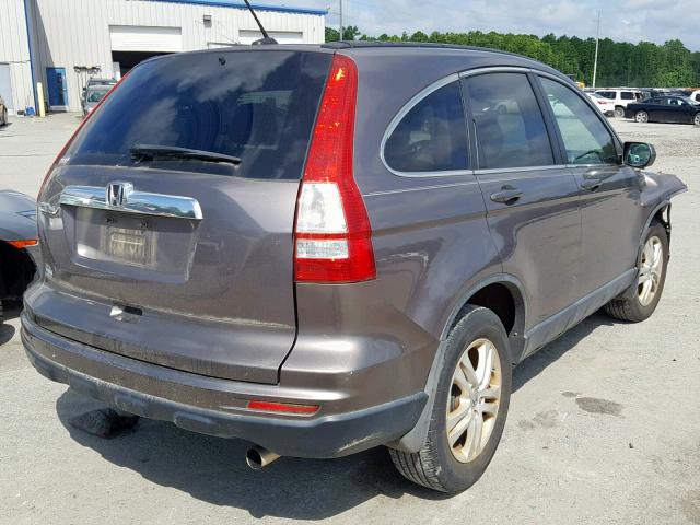 5J6RE3H76BL008823 - 2011 HONDA CR-V EXL CHARCOAL photo 4