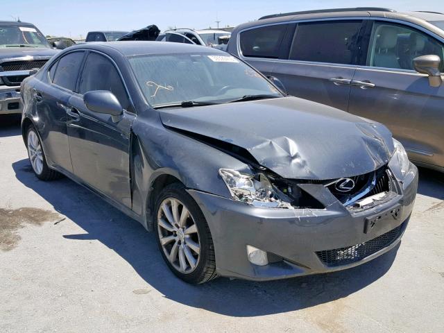 JTHCK262485020390 - 2008 LEXUS IS 250 GRAY photo 1